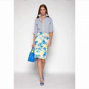 Ralph Lauren Floral Pencil Skirt NIP